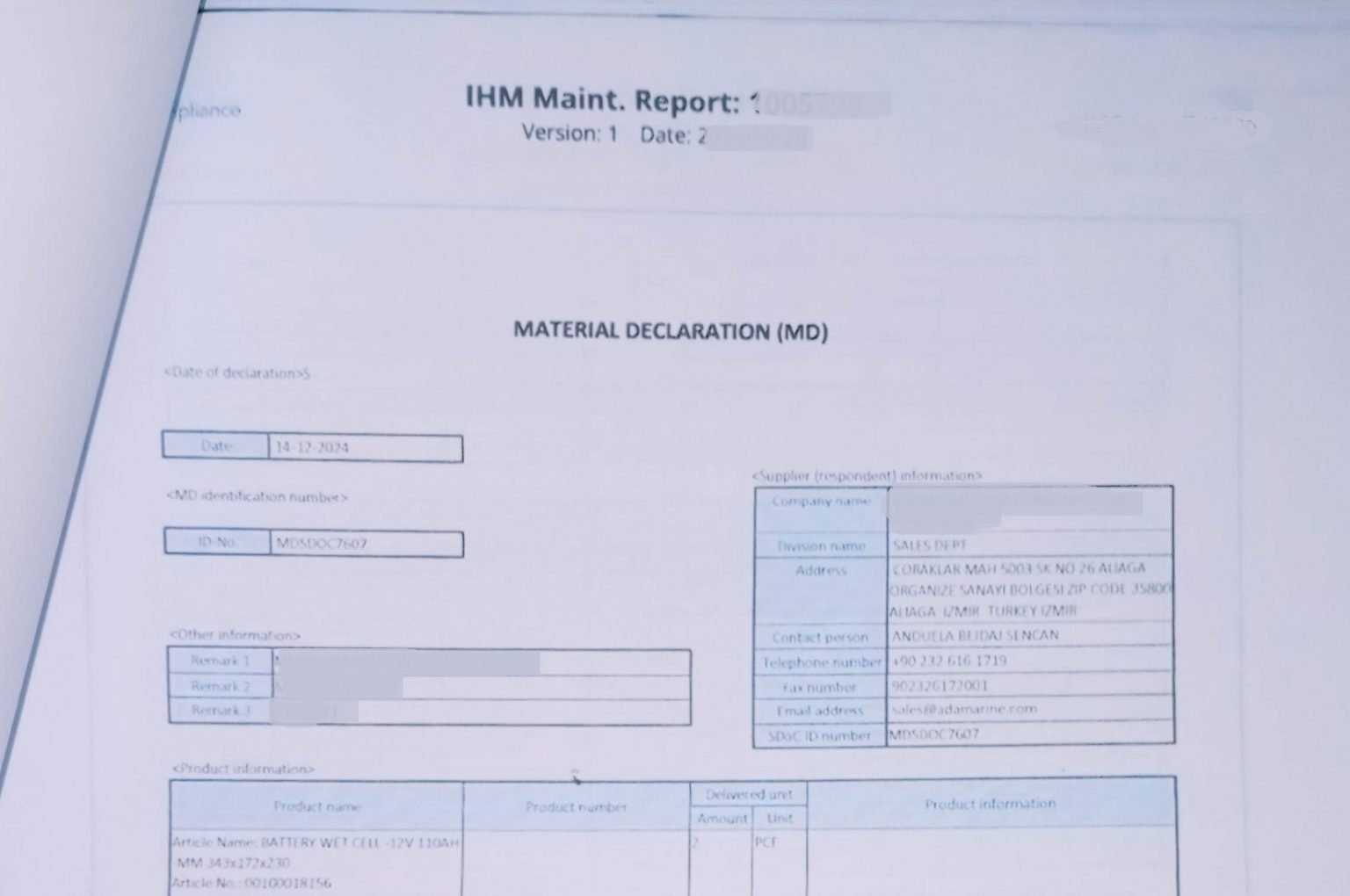 IHM for Ships: Requirements & PSC Inspection Guide